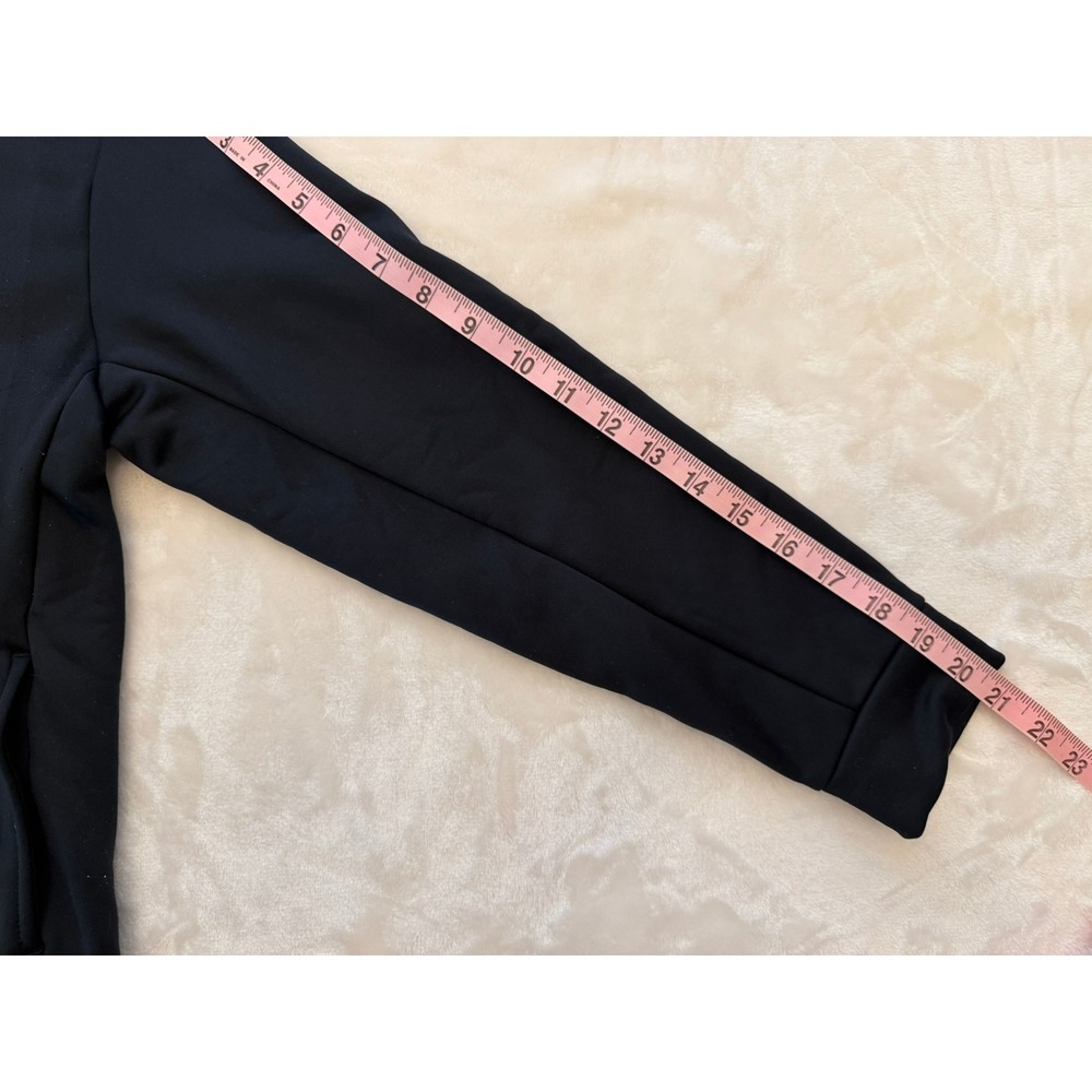 Nike Athena Volleyball Full Zip Hoodie Black Gold Womens Small ATHENAVB Fleece - Picture 5 of 11